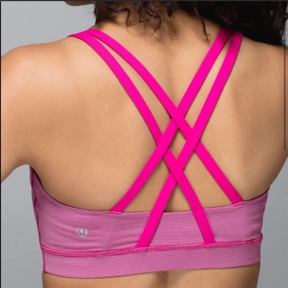 Lululemon Pink Energy Bra